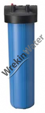 Pentek 20in Housing, Big Blue, Large Diameter Housing 3/4in NPT with Pressure Release p/n 150467